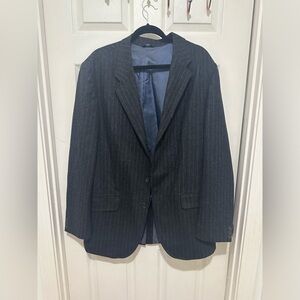 Vintage Gap wool blend pinstripe blazer 44R